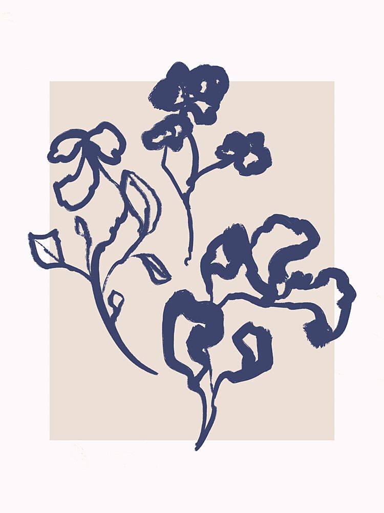 Floral Ink Whimsy art print by Treechild for $57.95 CAD
