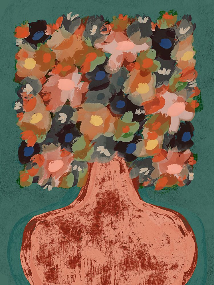 Blooming Thoughts art print by Treechild for $57.95 CAD