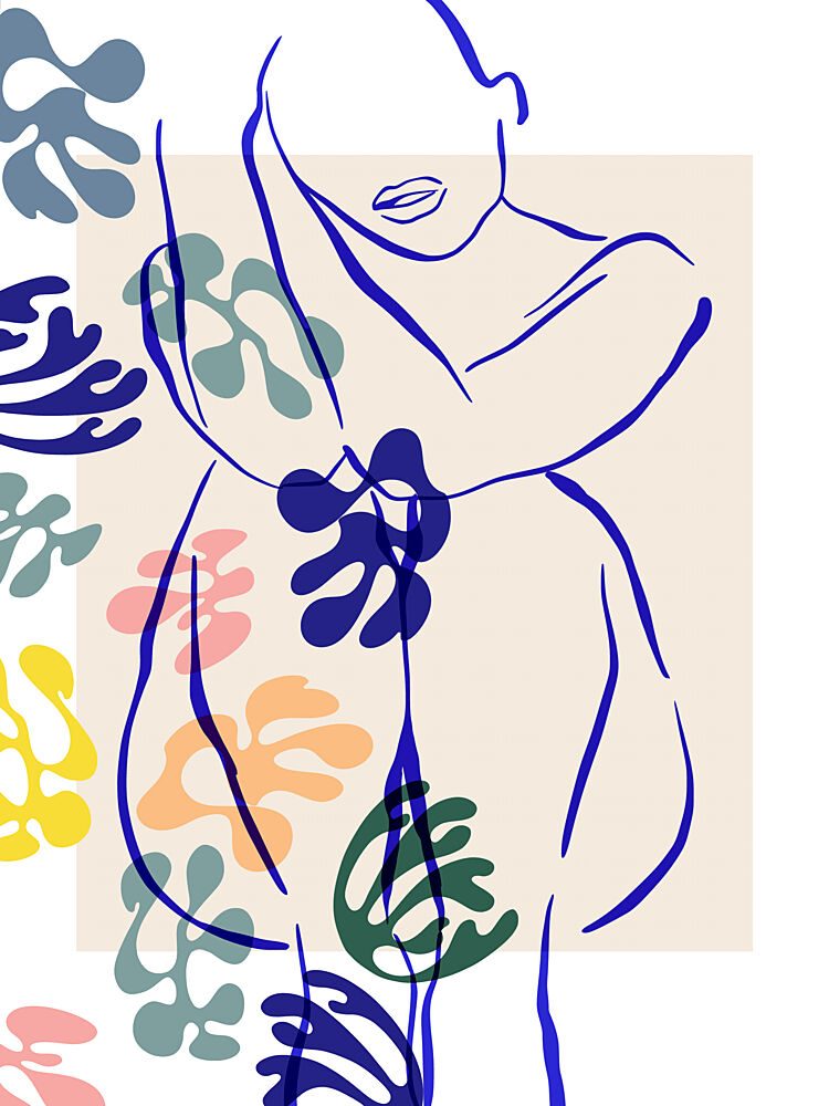 Floral Harmony art print by Treechild for $57.95 CAD