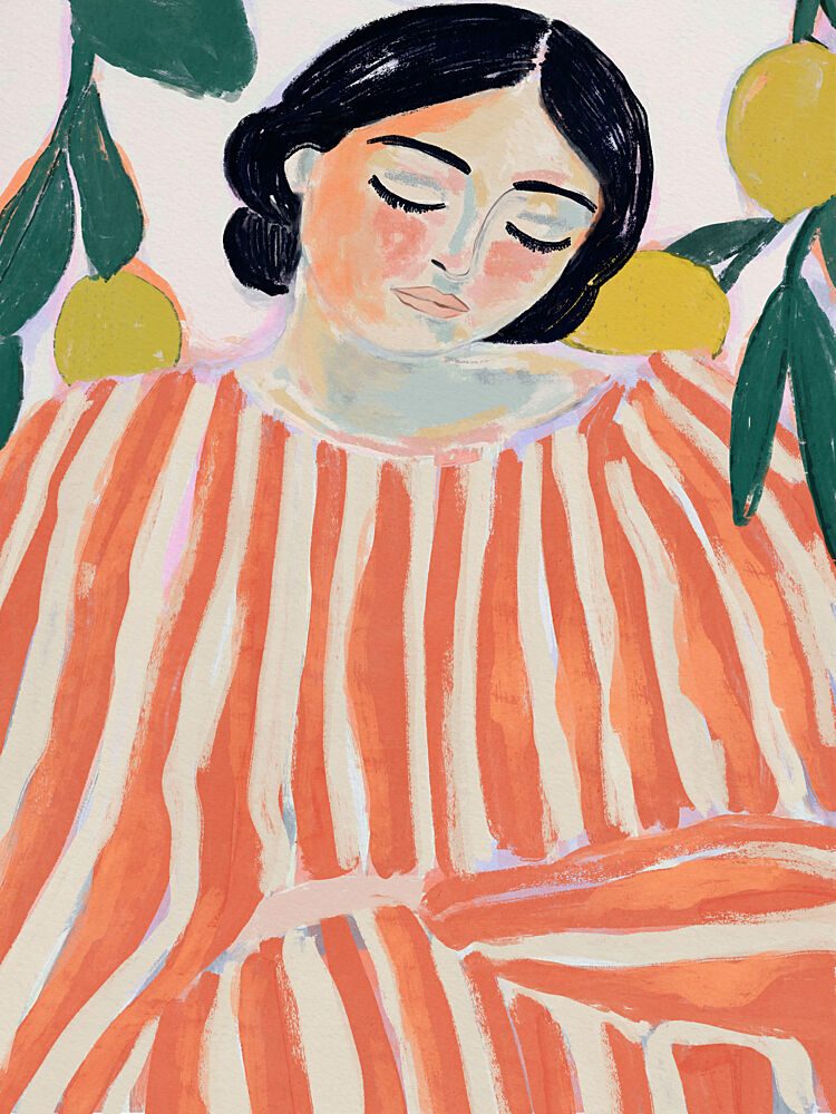 Lemon Dreams art print by Treechild for $57.95 CAD