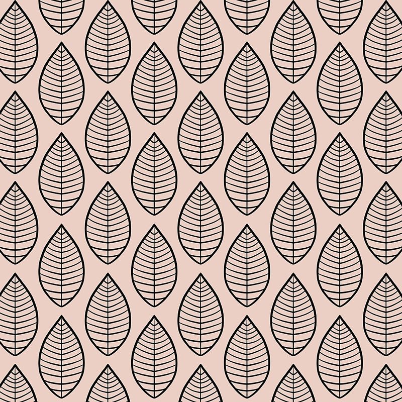 Organic Leaf Pattern art print by Bainai for $57.95 CAD