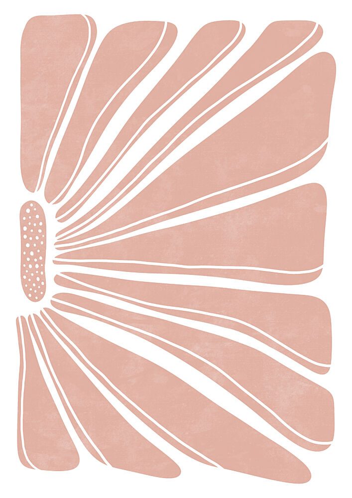 Soft Pink Bloom art print by Bainai for $57.95 CAD