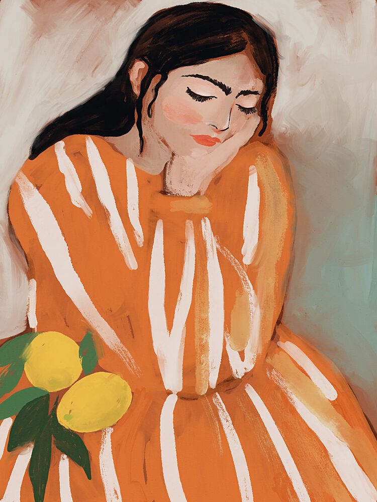 Lemon Dreams art print by Treechild for $57.95 CAD