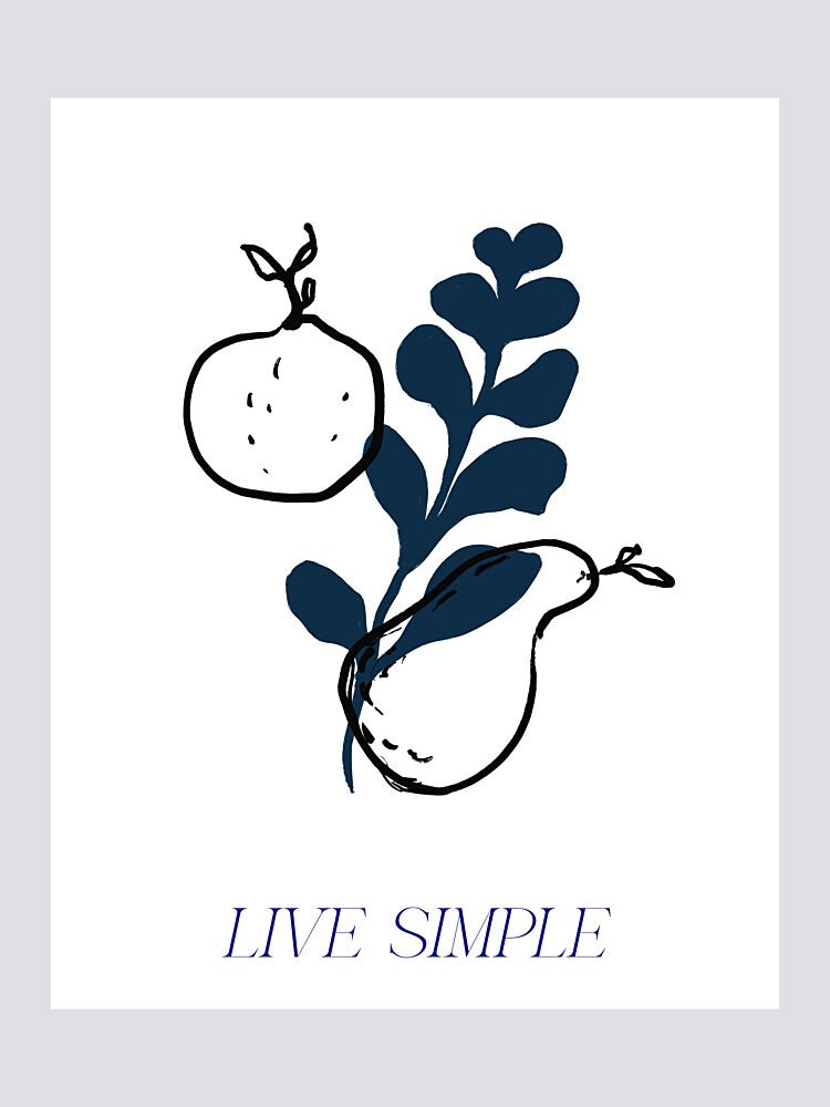 Minimal Harvest art print by Treechild for $57.95 CAD