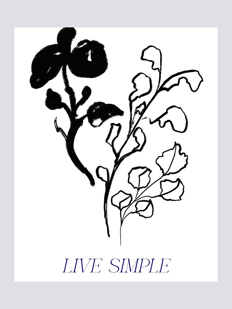 Minimal Serenity art print by Treechild for $57.95 CAD