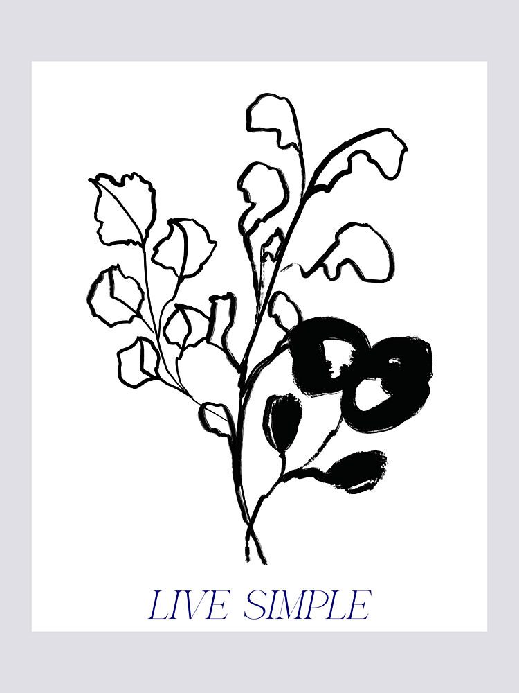 Simplicity Blooms art print by Treechild for $57.95 CAD