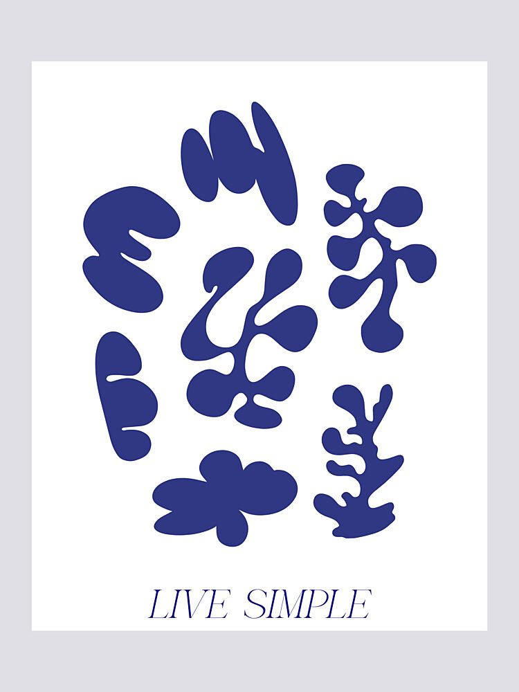 Flowing Simplicity art print by Treechild for $57.95 CAD