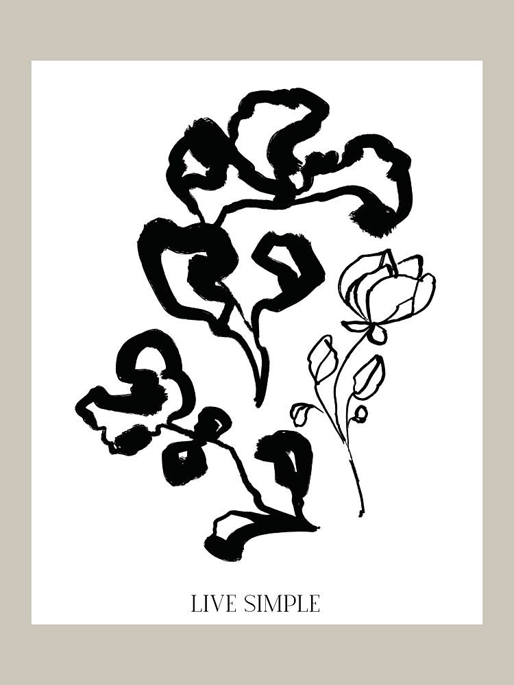 Ink Blooms art print by Treechild for $57.95 CAD