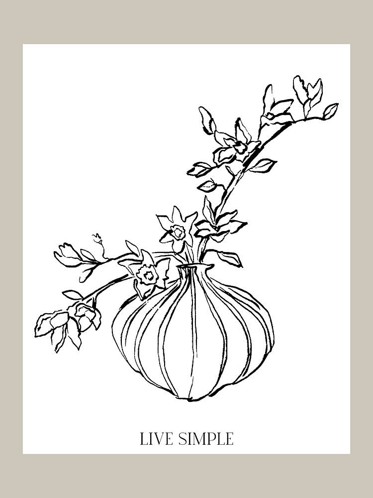 Elegant Blossoms art print by Treechild for $57.95 CAD