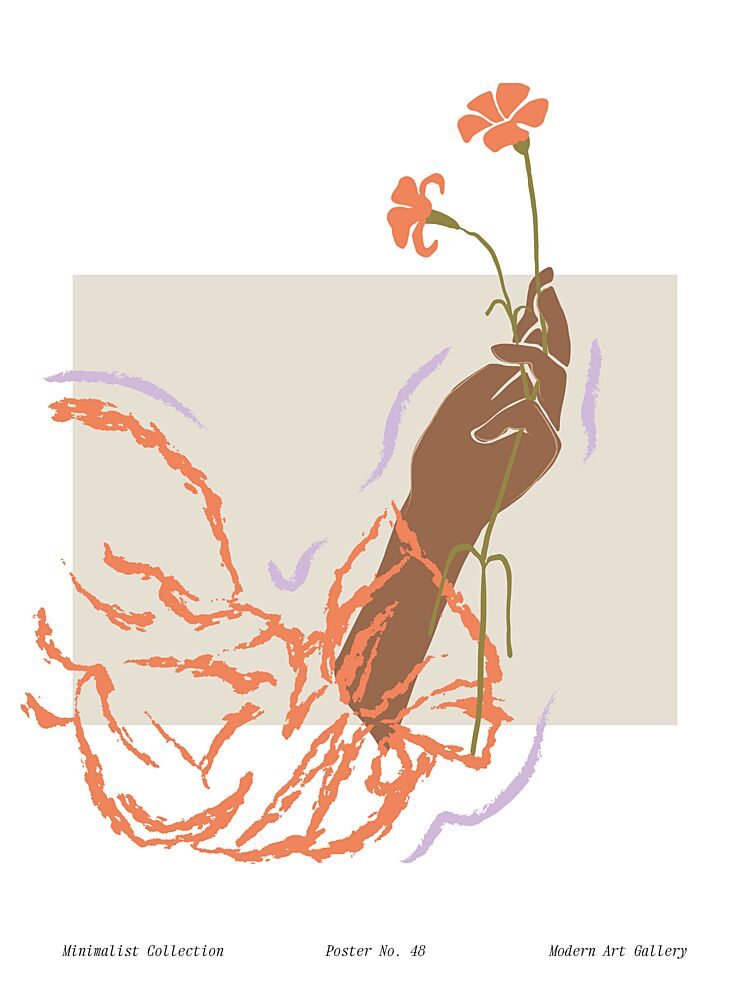 Blossom Embrace art print by Treechild for $57.95 CAD