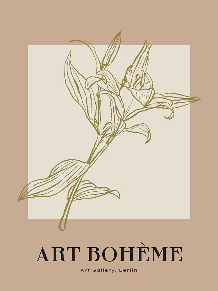 Leafy Elegance art print by Treechild for $57.95 CAD