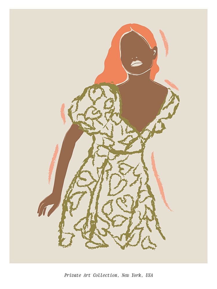 Floral Grace art print by Treechild for $57.95 CAD