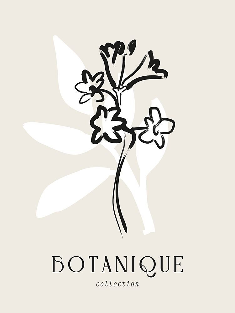 Minimalist Blossoms art print by Treechild for $57.95 CAD
