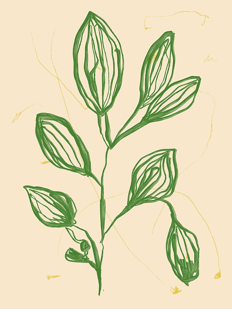 Leaves in Motion art print by Treechild for $57.95 CAD