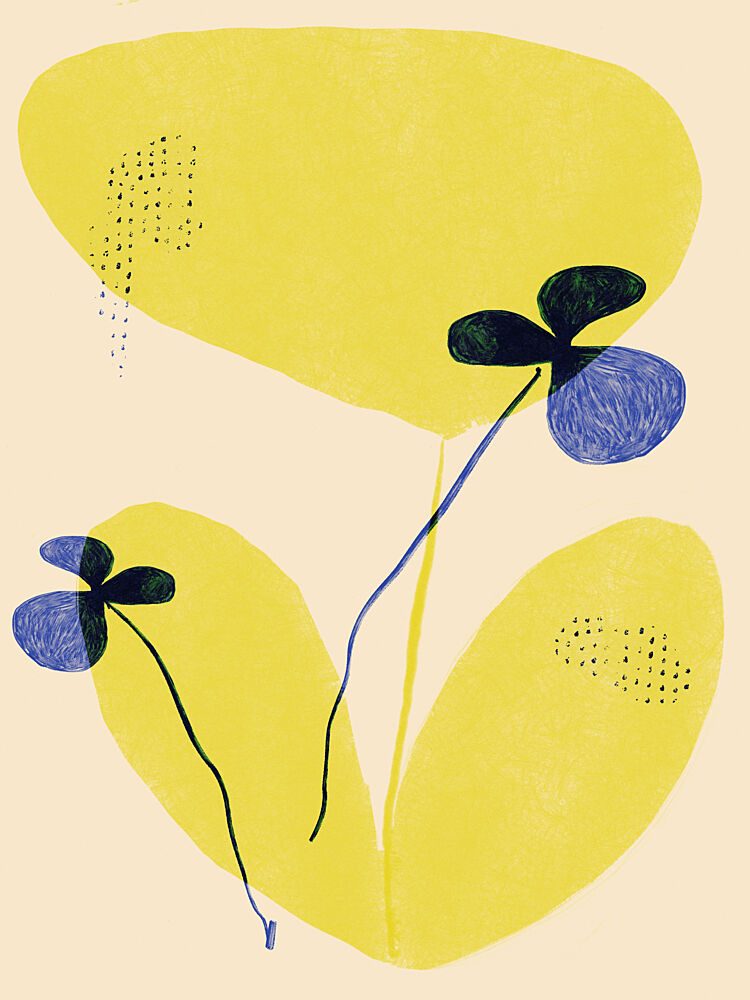 Whimsical Blooms art print by Treechild for $57.95 CAD