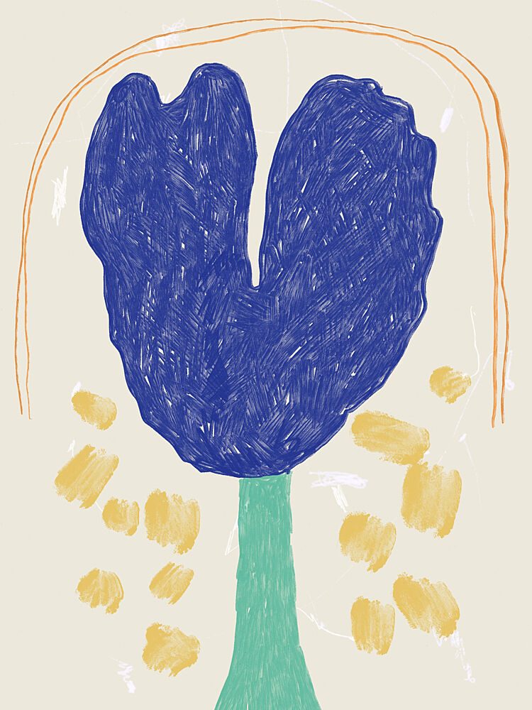 Abstract Blossom art print by Treechild for $57.95 CAD