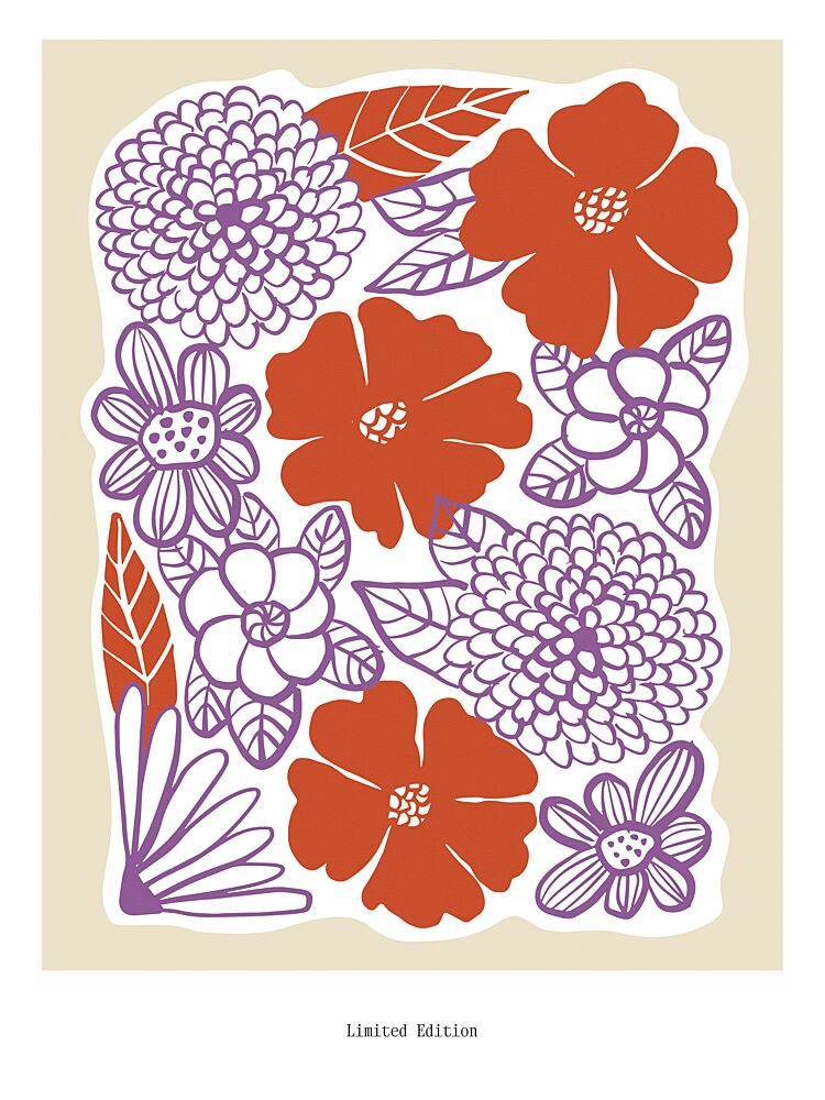 Floral Symphony art print by Treechild for $57.95 CAD