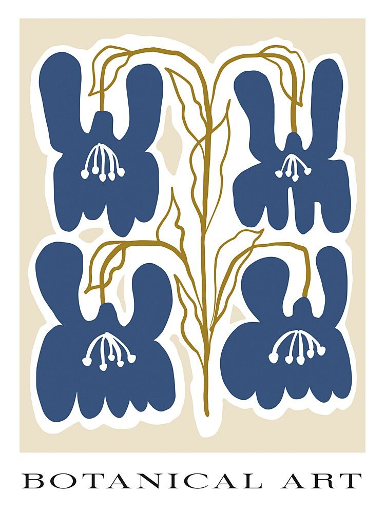 Blue Blossom Ballet art print by Treechild for $57.95 CAD