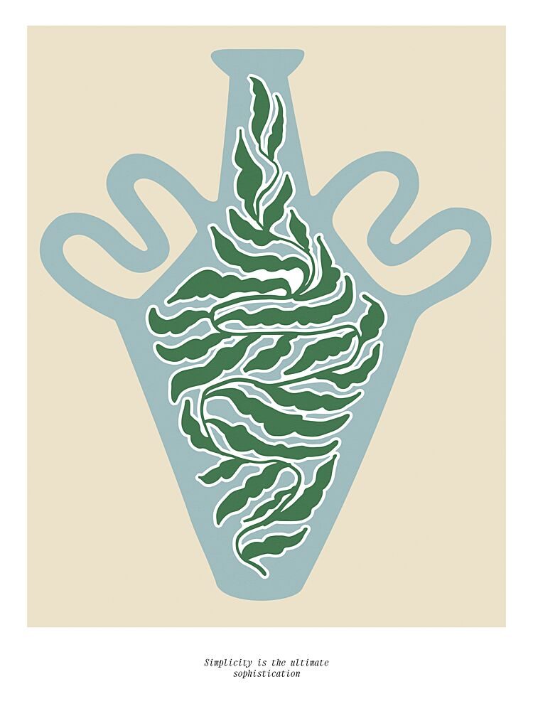 Leafy Vessel Harmony art print by Treechild for $57.95 CAD