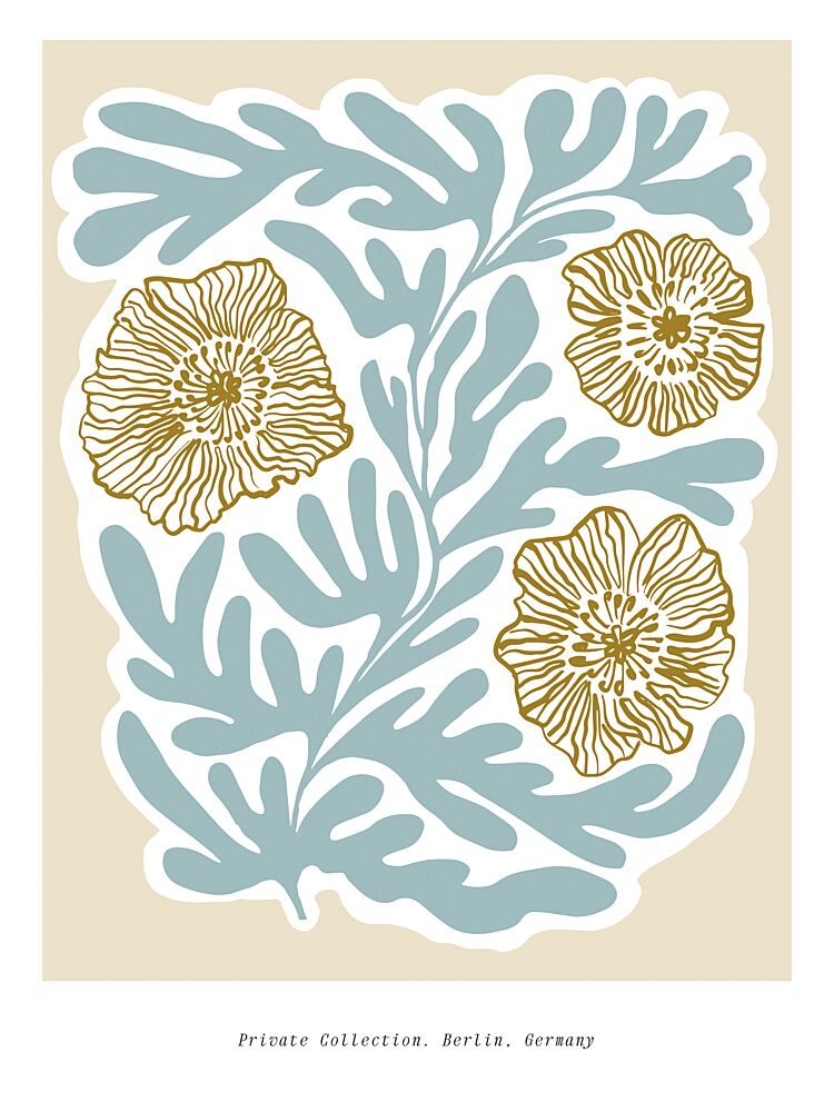 Floral Harmony art print by Treechild for $57.95 CAD