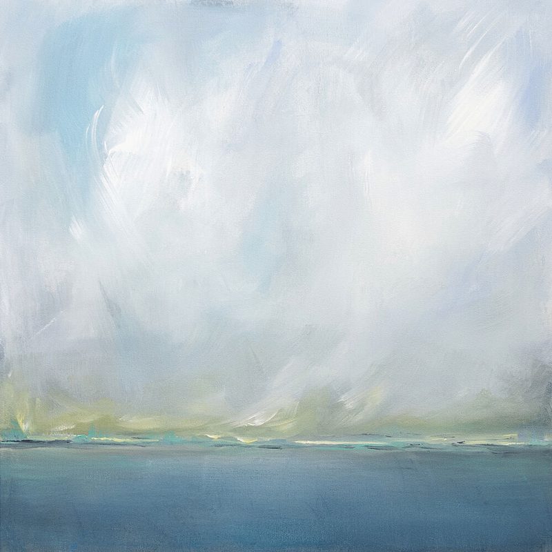 Serene Peaceful Horizon art print by Julia Contacessi for $57.95 CAD
