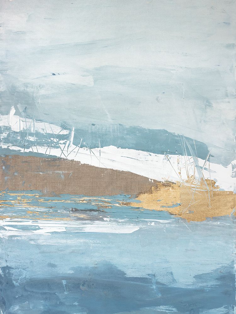 Golden Mist Horizon art print by Julia Contacessi for $57.95 CAD