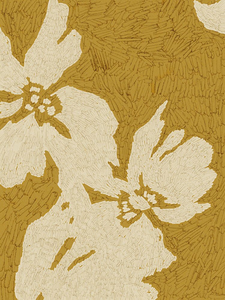 Golden Petals Dance art print by Treechild for $57.95 CAD
