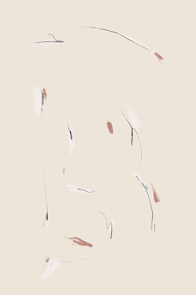 Subtle Lines and Soft Earth Tones art print by uplusmestudio for $57.95 CAD