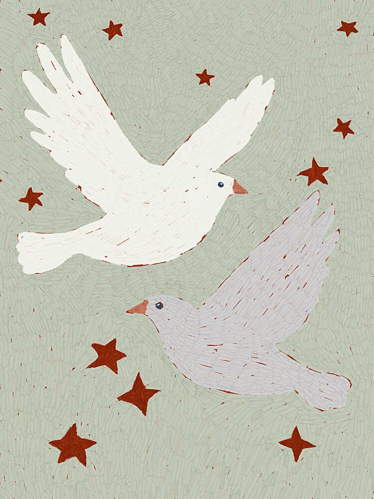 Celestial Flight art print by Treechild for $57.95 CAD