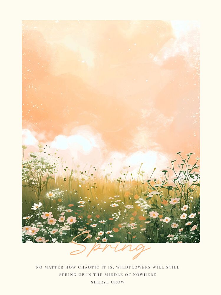 Wildflower Serenity art print by Treechild for $57.95 CAD
