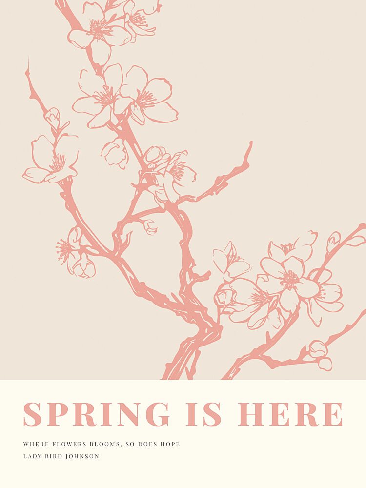 Blossom Elegance art print by Treechild for $57.95 CAD