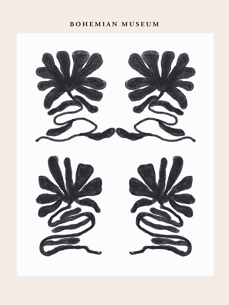 Symmetric Blossoms art print by Treechild for $57.95 CAD