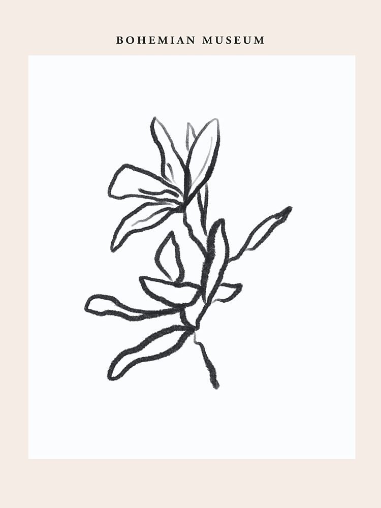 Delicate Linework art print by Treechild for $57.95 CAD