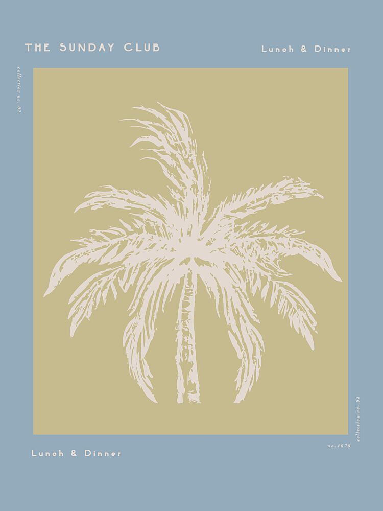 Palm Serenity art print by Treechild for $57.95 CAD