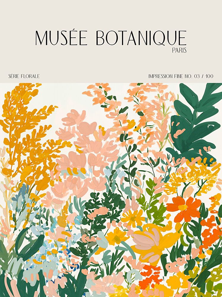 Museebotaniqueno09 art print by Treechild for $57.95 CAD