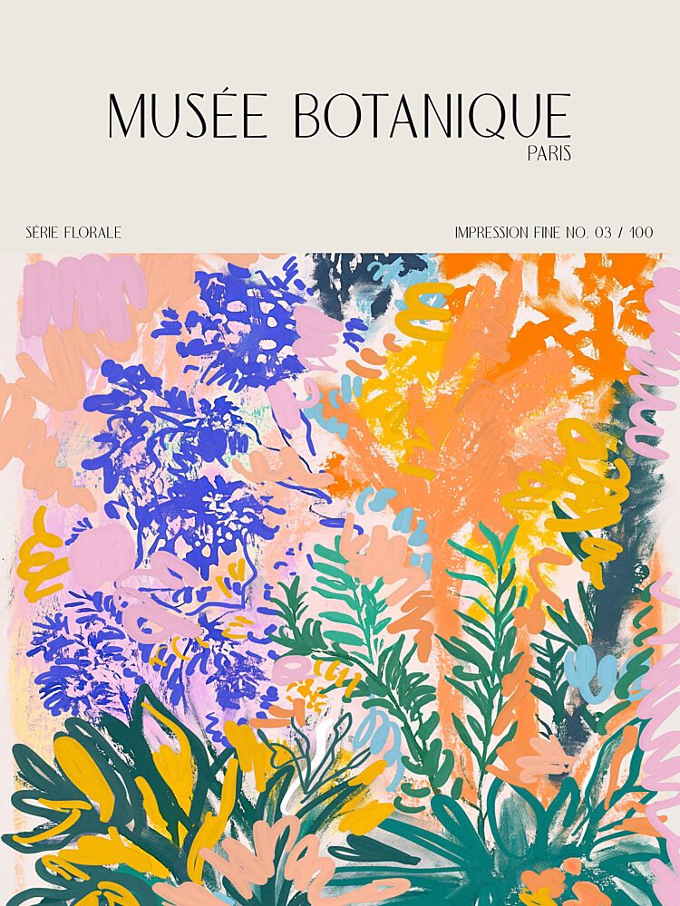 Museebotaniqueno10 art print by Treechild for $57.95 CAD