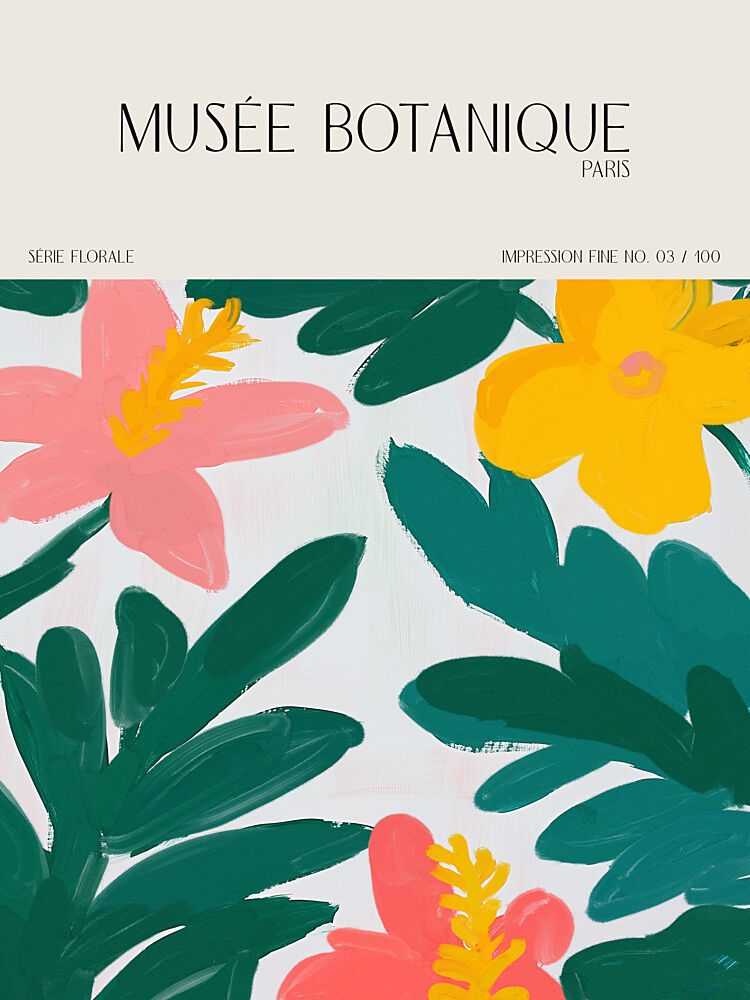 Museebotaniqueno26 art print by Treechild for $57.95 CAD