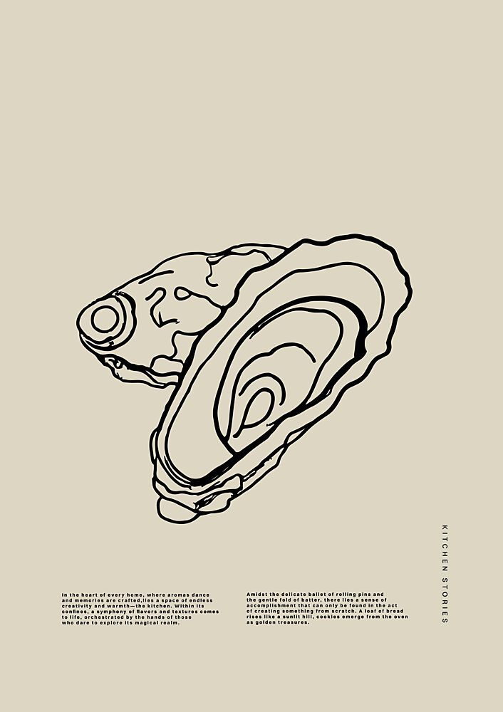Oyster Essence art print by Treechild for $57.95 CAD