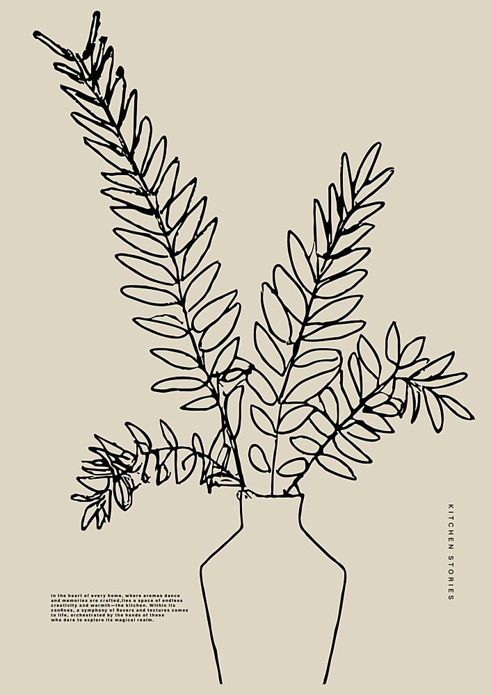 Minimalist Foliage art print by Treechild for $57.95 CAD