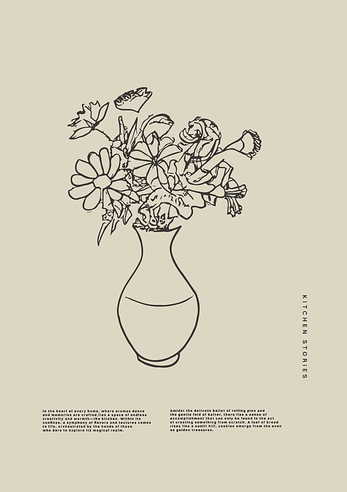 Vase of Simplicity art print by Treechild for $57.95 CAD