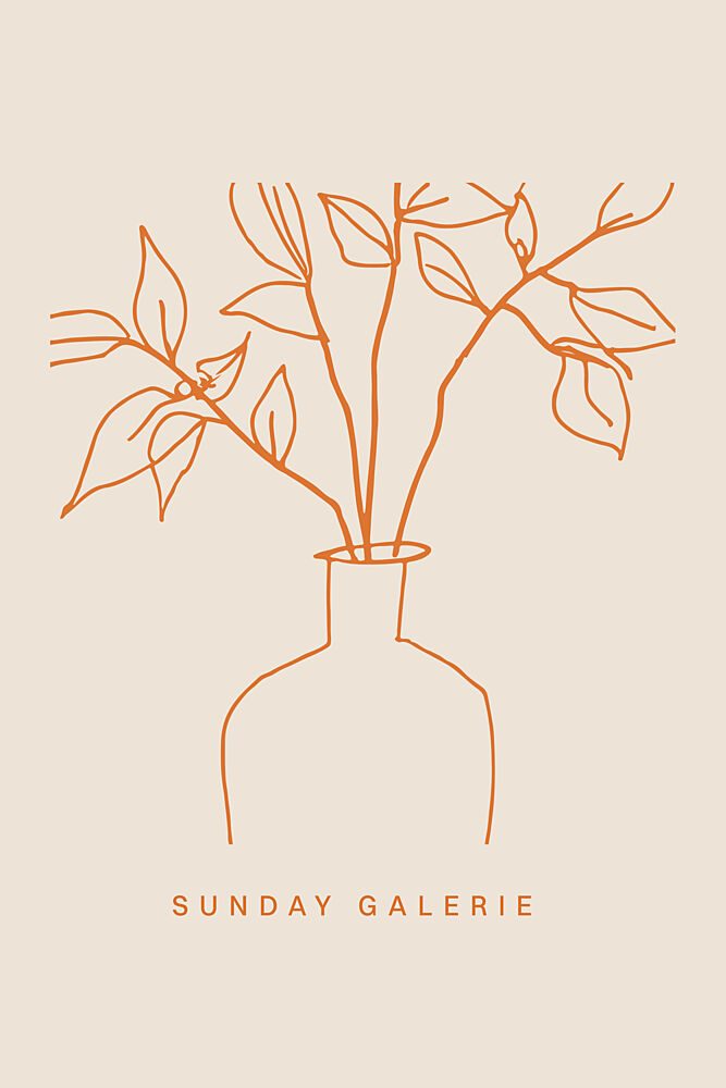 Minimal Vase Sketch art print by Treechild for $57.95 CAD