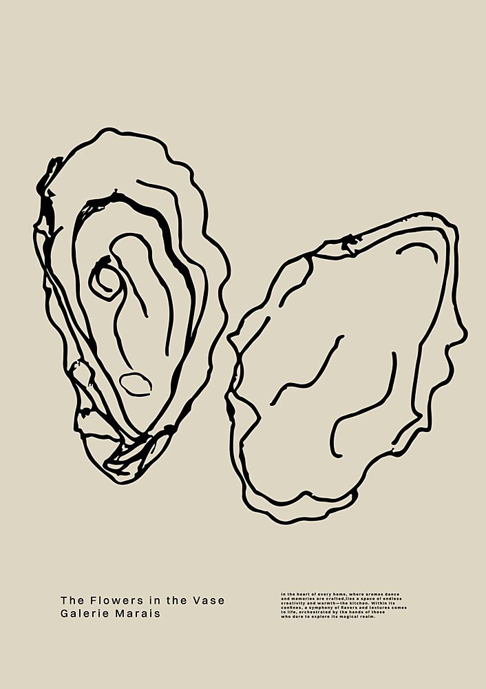 Oyster Reverie art print by Treechild for $57.95 CAD