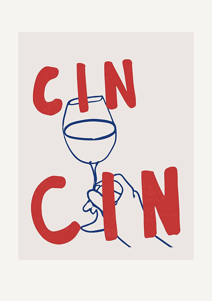 Cheers in Colors art print by Treechild for $57.95 CAD