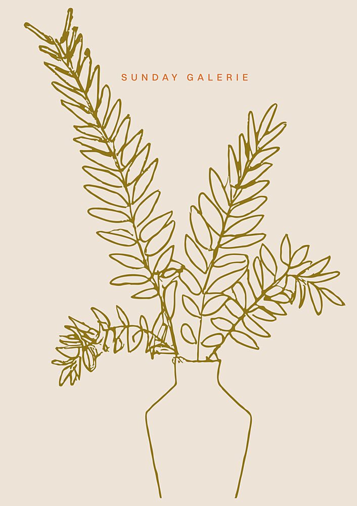 Minimalist Greenery art print by Treechild for $57.95 CAD
