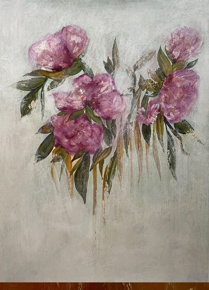 Elegant Purple Blossoms art print by Karenina Fabrizzi for $57.95 CAD