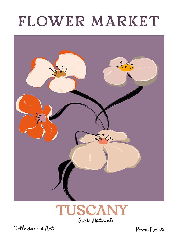 Tuscany Blooms art print by Treechild for $57.95 CAD