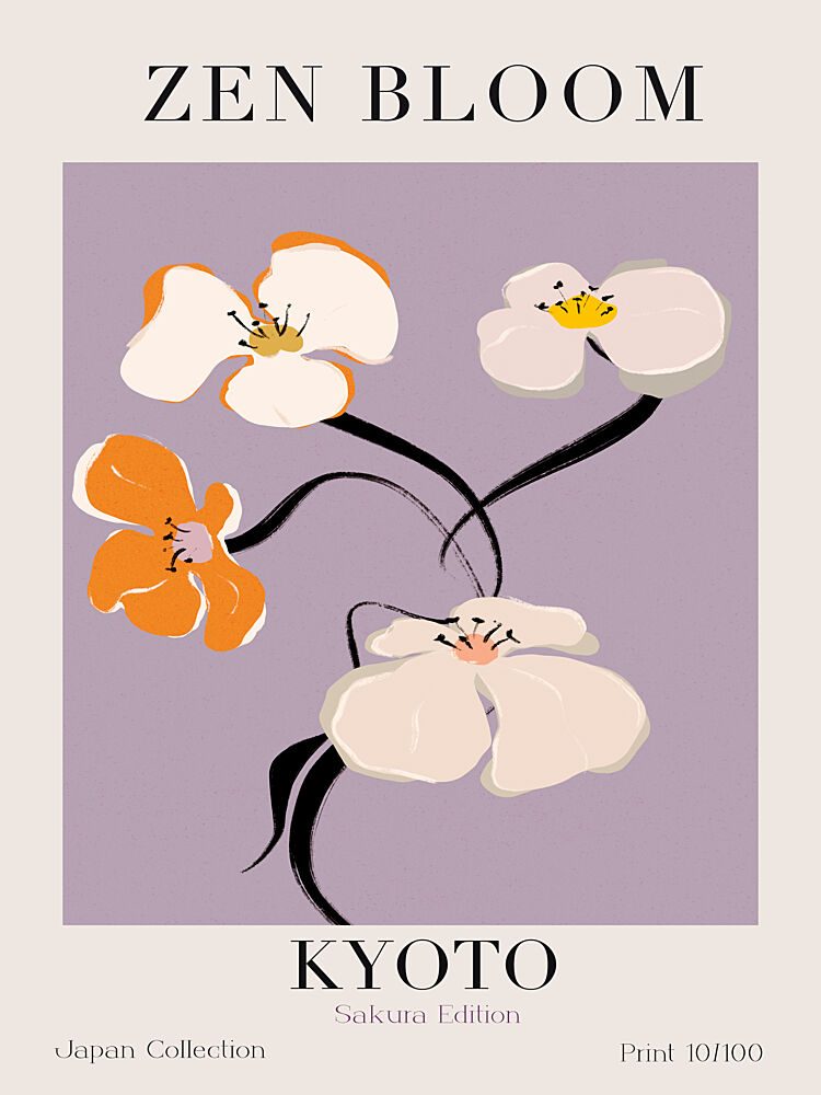 Tranquil Blossoms art print by Treechild for $57.95 CAD