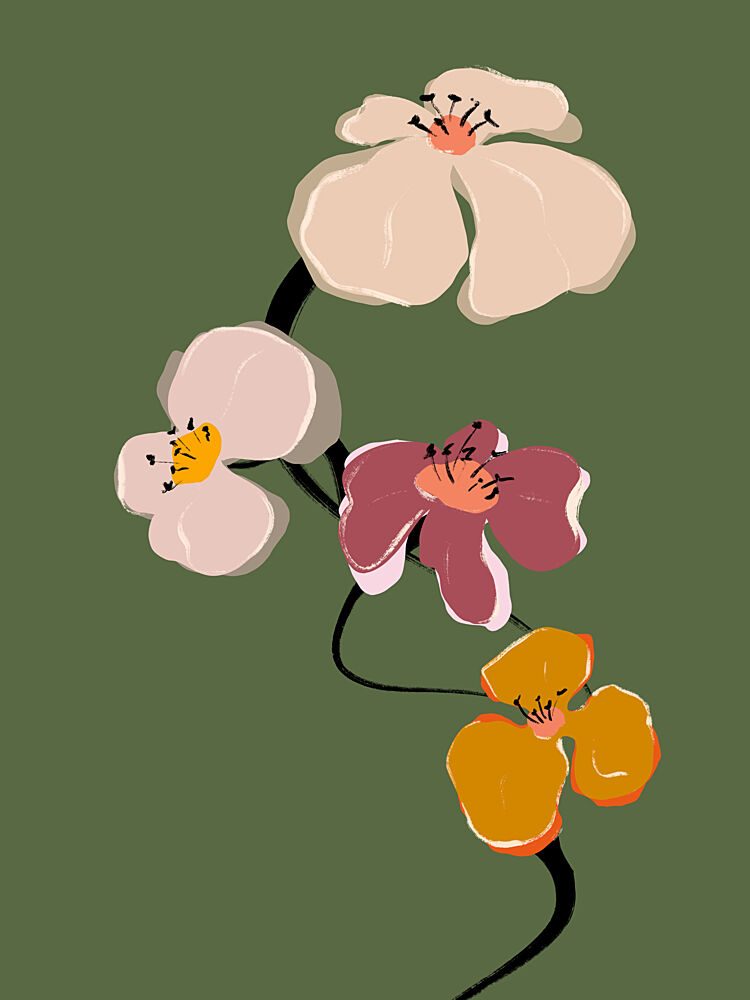 Blossoms in Bloom art print by Treechild for $57.95 CAD