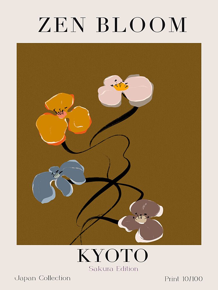 Blossom Harmony art print by Treechild for $57.95 CAD