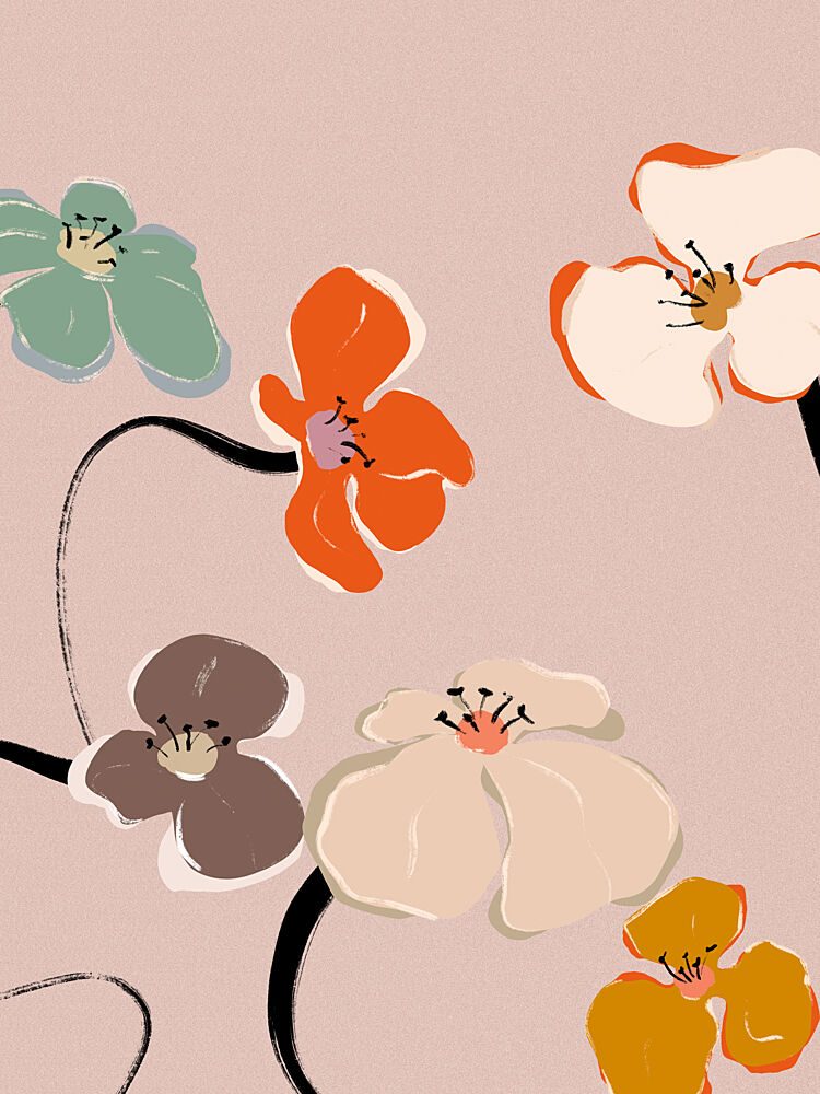 Floral Symphony art print by Treechild for $57.95 CAD